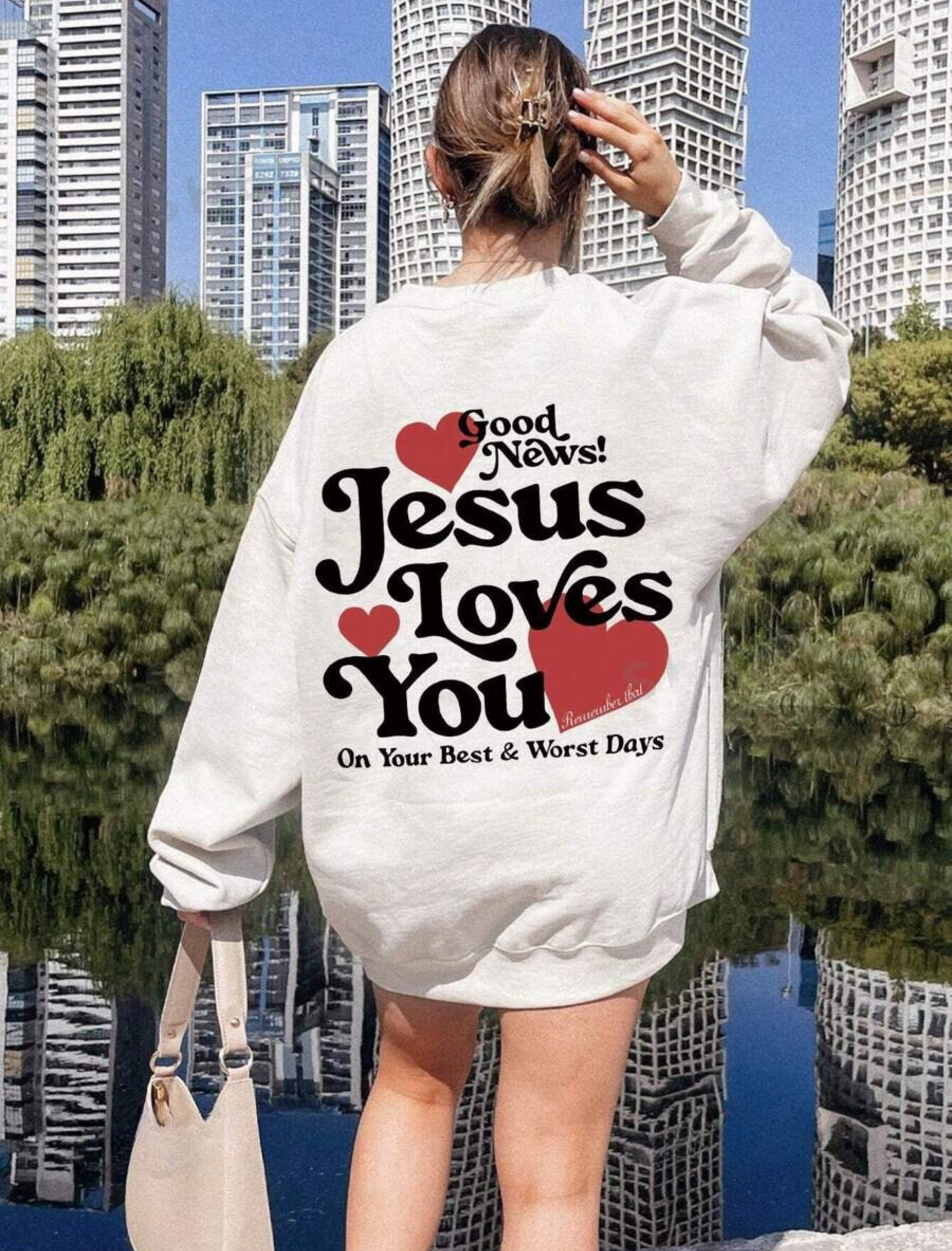 Jesus Loves You Hoodie V2