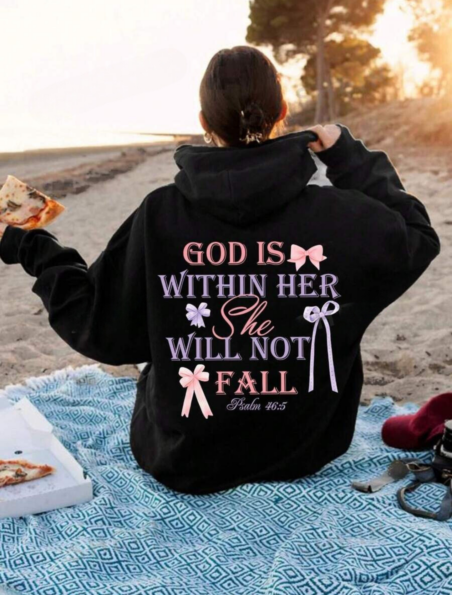 God Is Within Her Hoodie V2