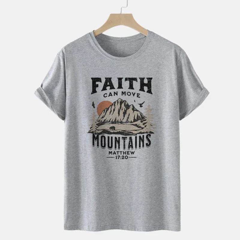 Faith Can Move Mountains Tee