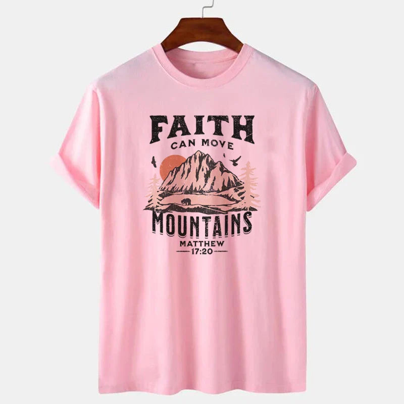 Faith Can Move Mountains Tee