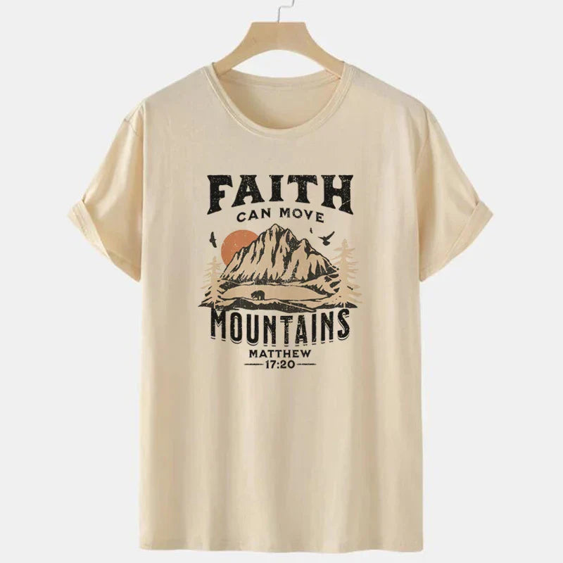 Faith Can Move Mountains Tee