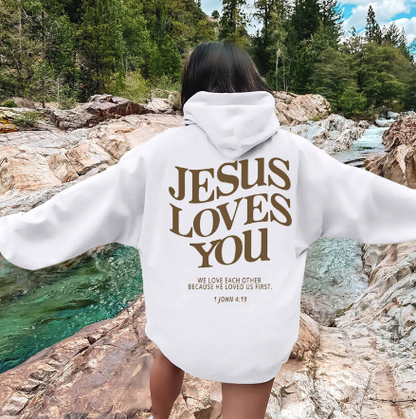 Jesus Loves You Hoodie