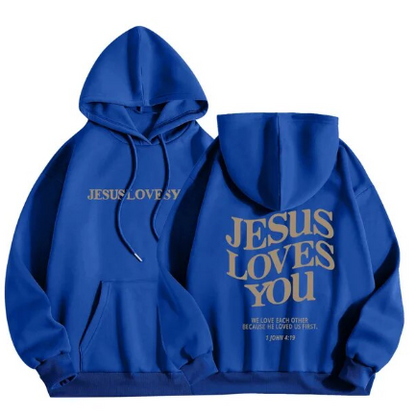 Jesus Loves You Hoodie