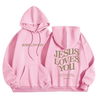 Jesus Loves You Hoodie