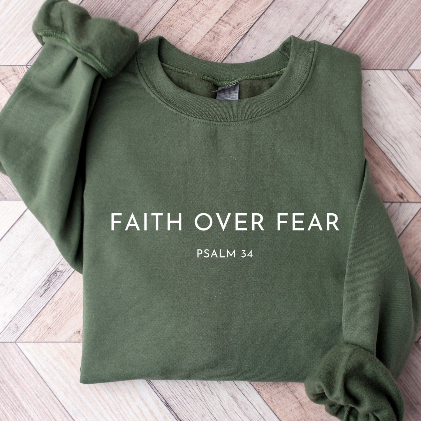 Faith Over Fear Sweater V2