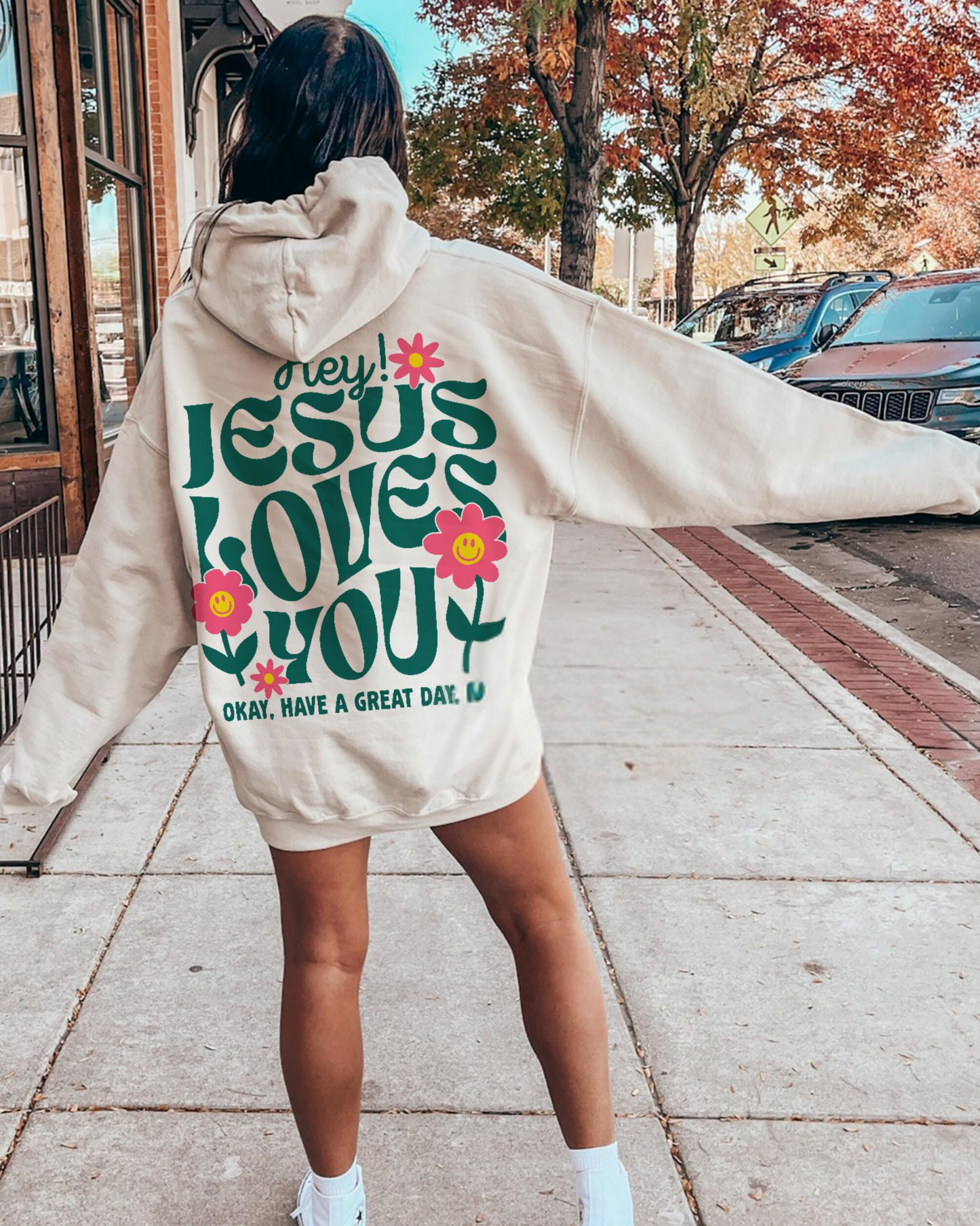 Jesus Loves You Hoodie V4