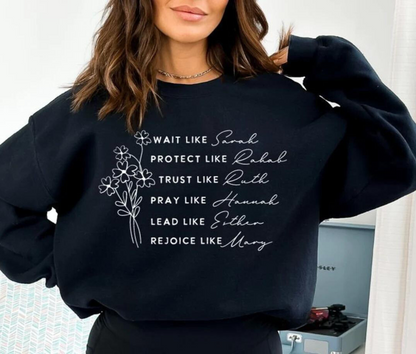 Women Of The Bible Sweater