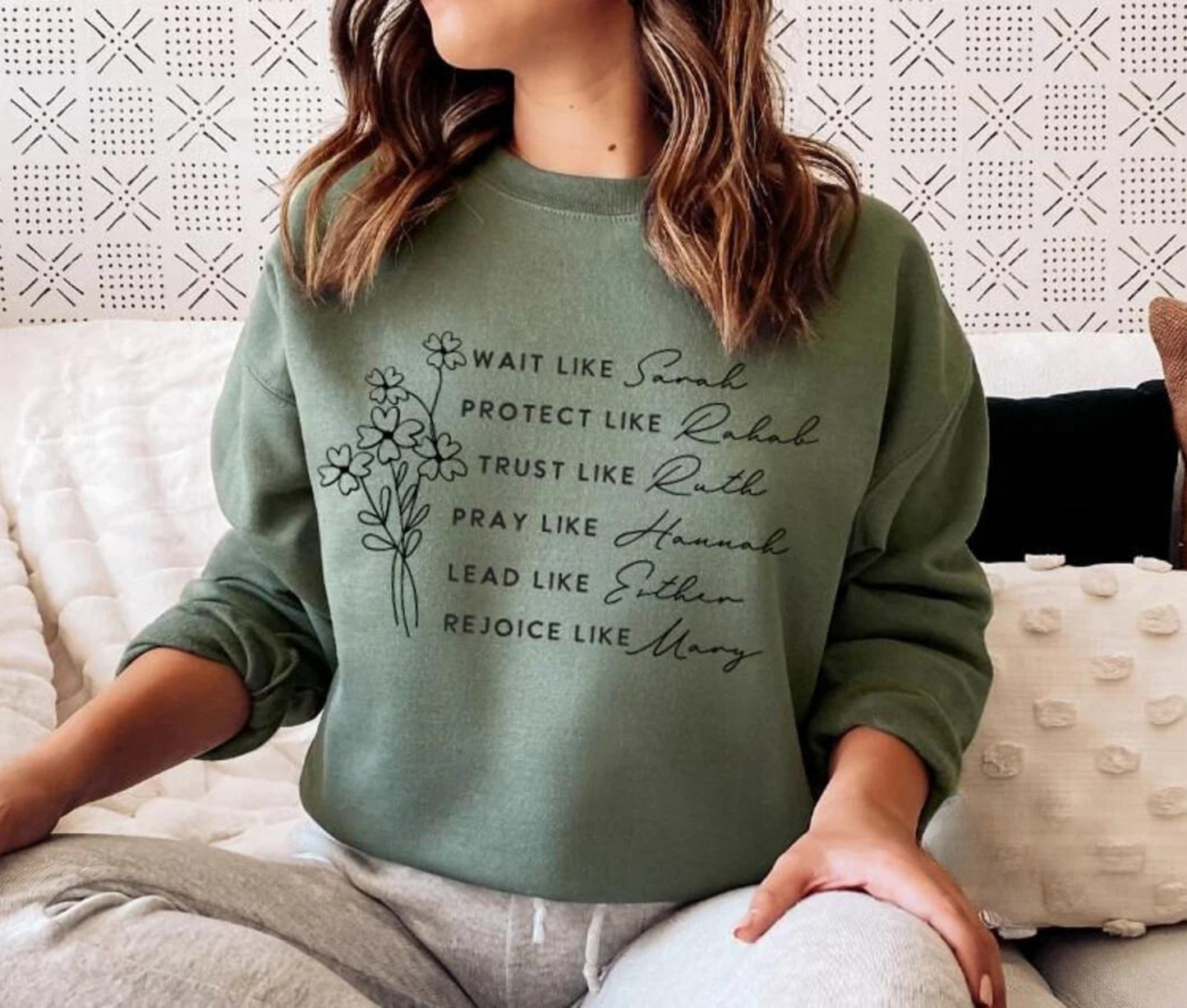 Women Of The Bible Sweater