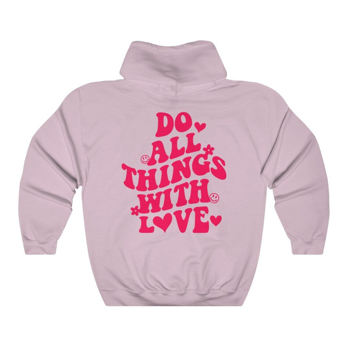 All Things With Love Hoodie