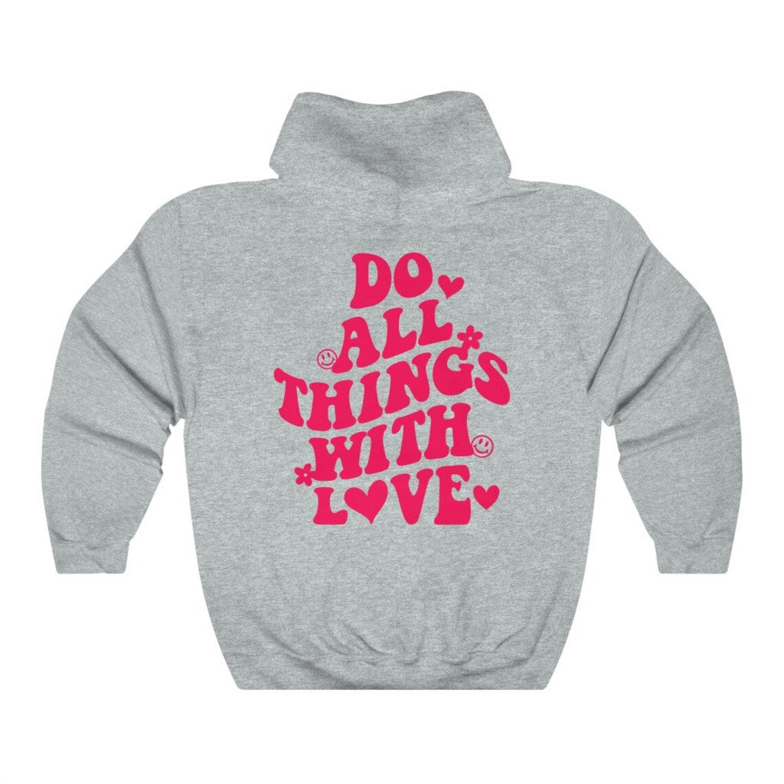 All Things With Love Hoodie