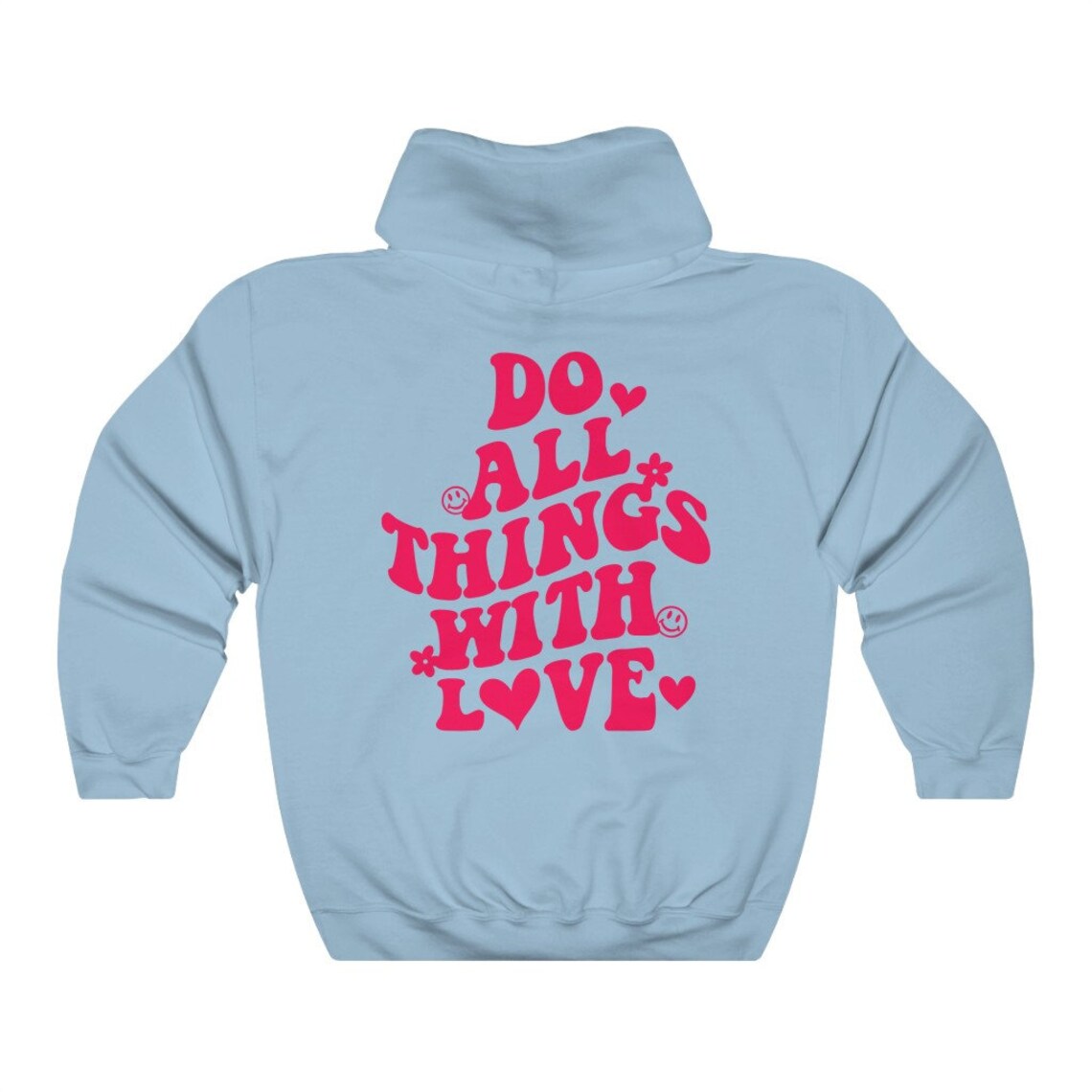 All Things With Love Hoodie