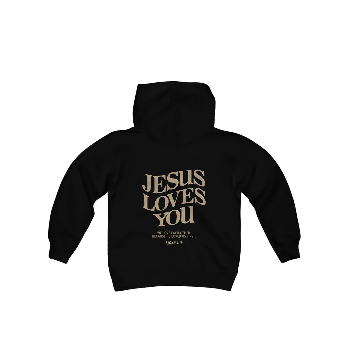 Jesus Loves You Kids Hoodie