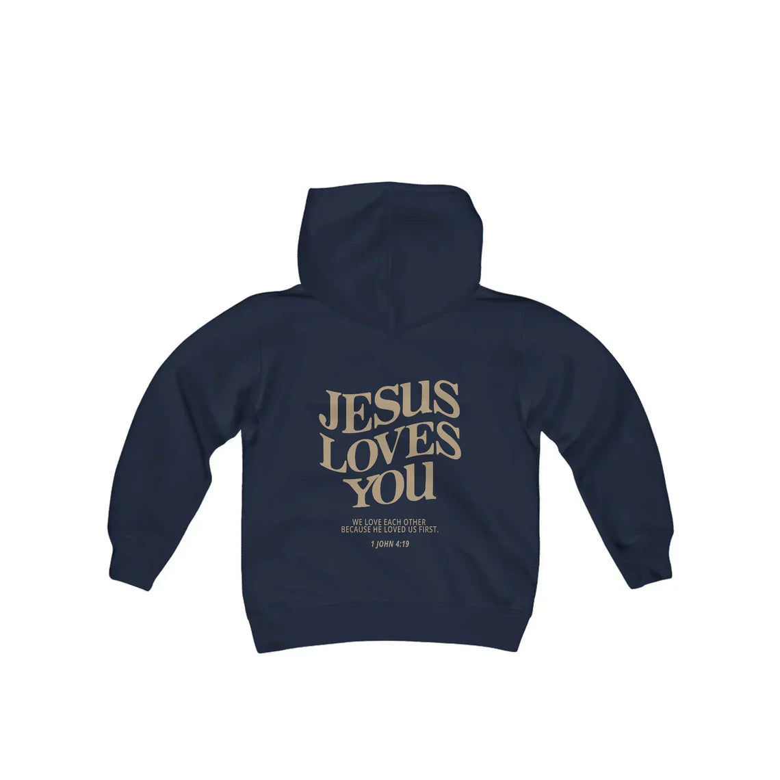 Jesus Loves You Kids Hoodie