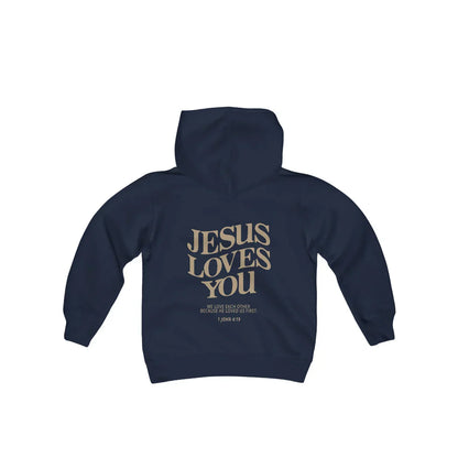 Jesus Loves You Kids Hoodie