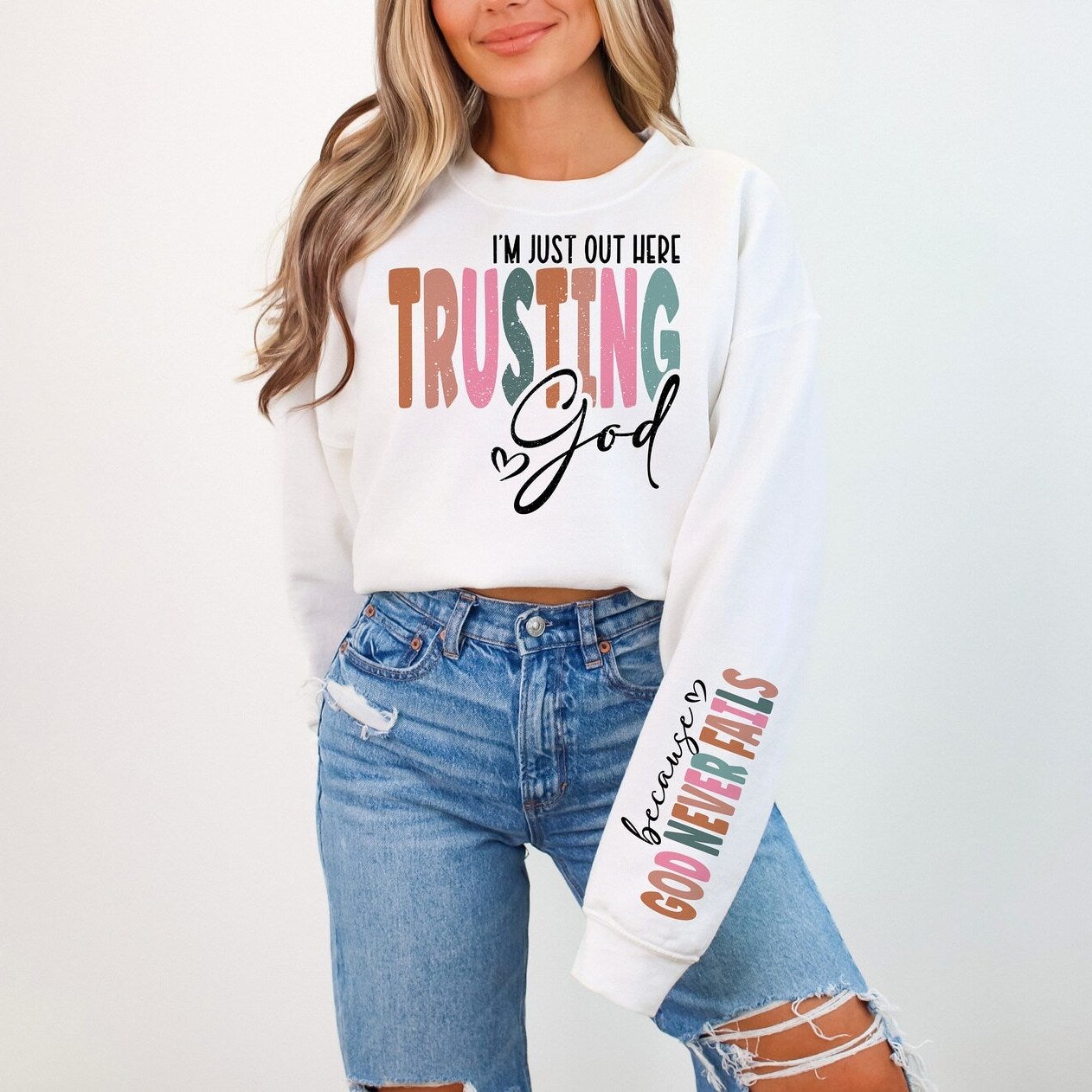 Trusting God Sweater