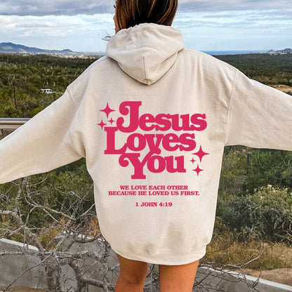 Jesus Loves You Hoodie V3