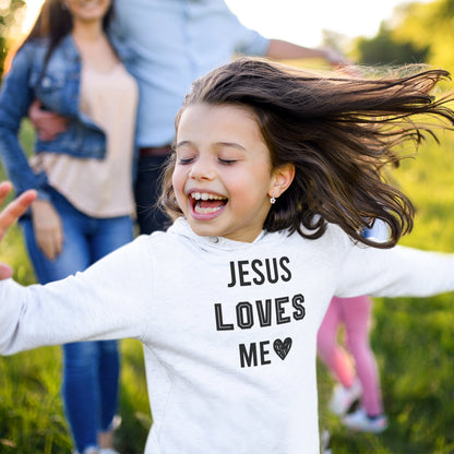 Jesus Loves Me Kids Sweater