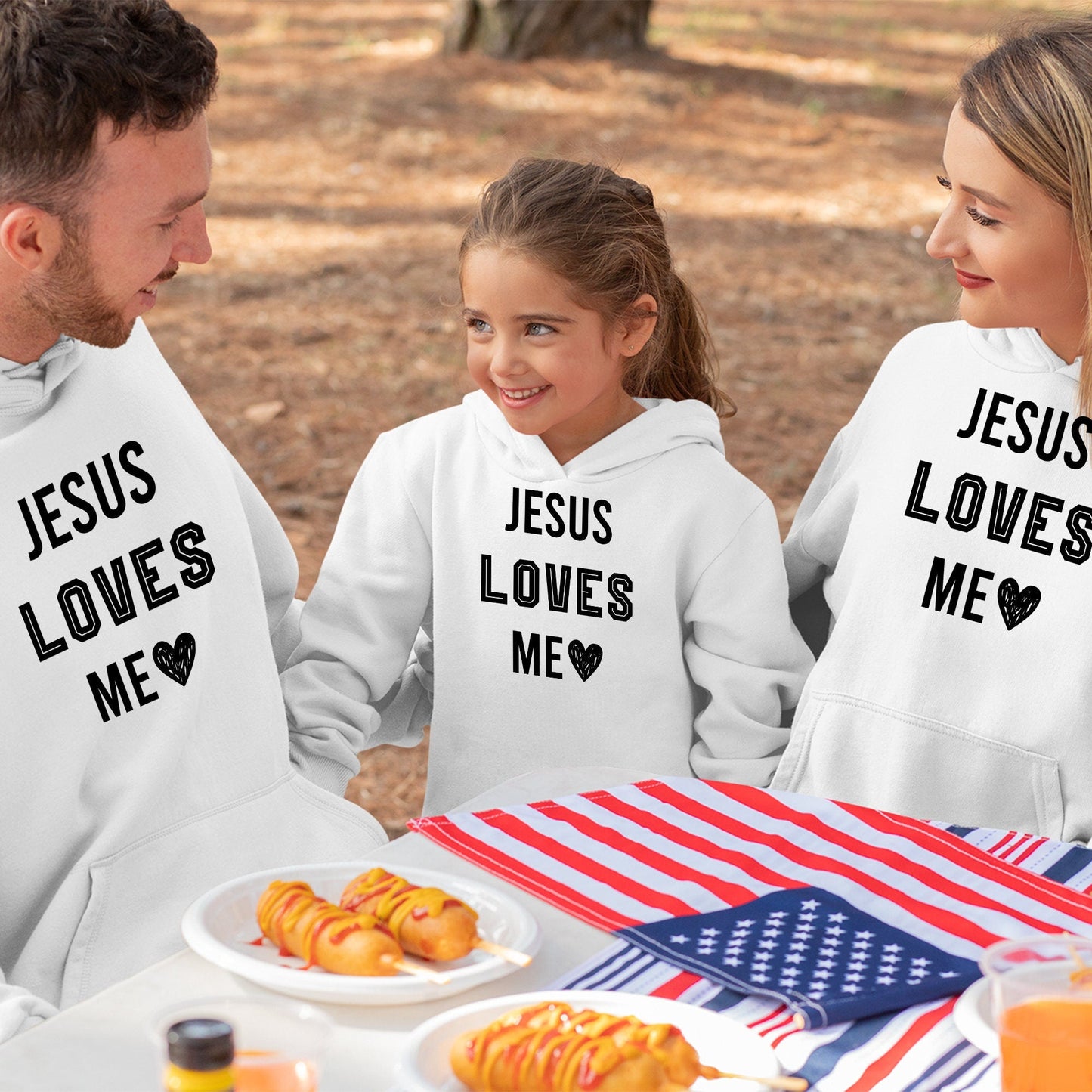 Jesus Loves Me Kids Sweater