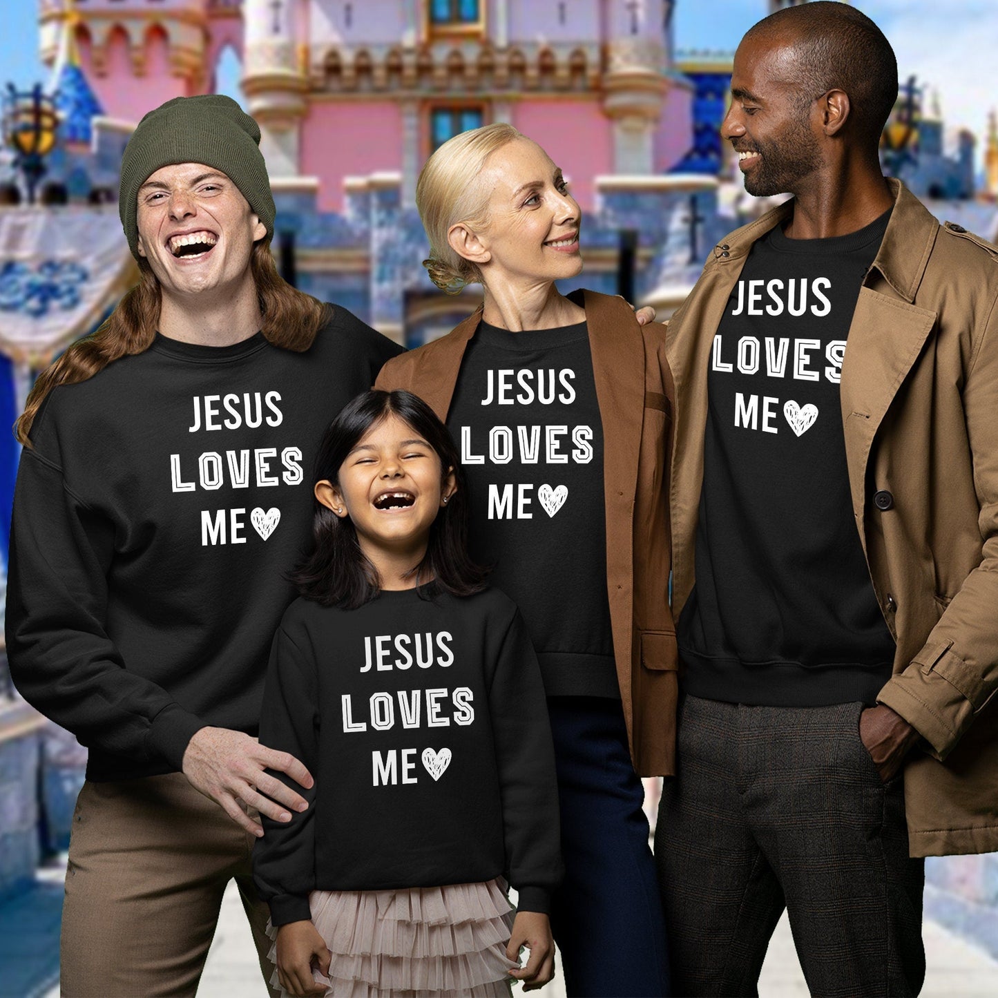 Jesus Loves Me Kids Sweater