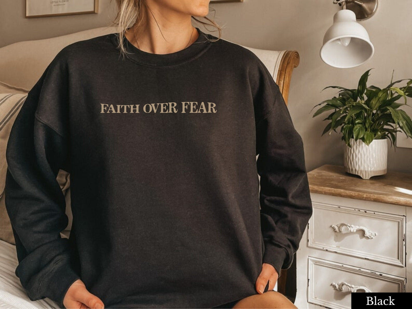 Faith Over Fear Sweater