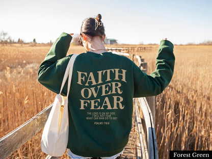 Faith Over Fear Sweater