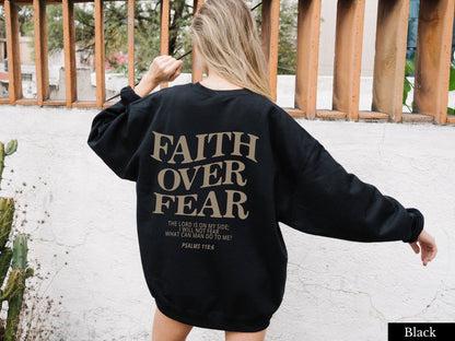 Faith Over Fear Sweater