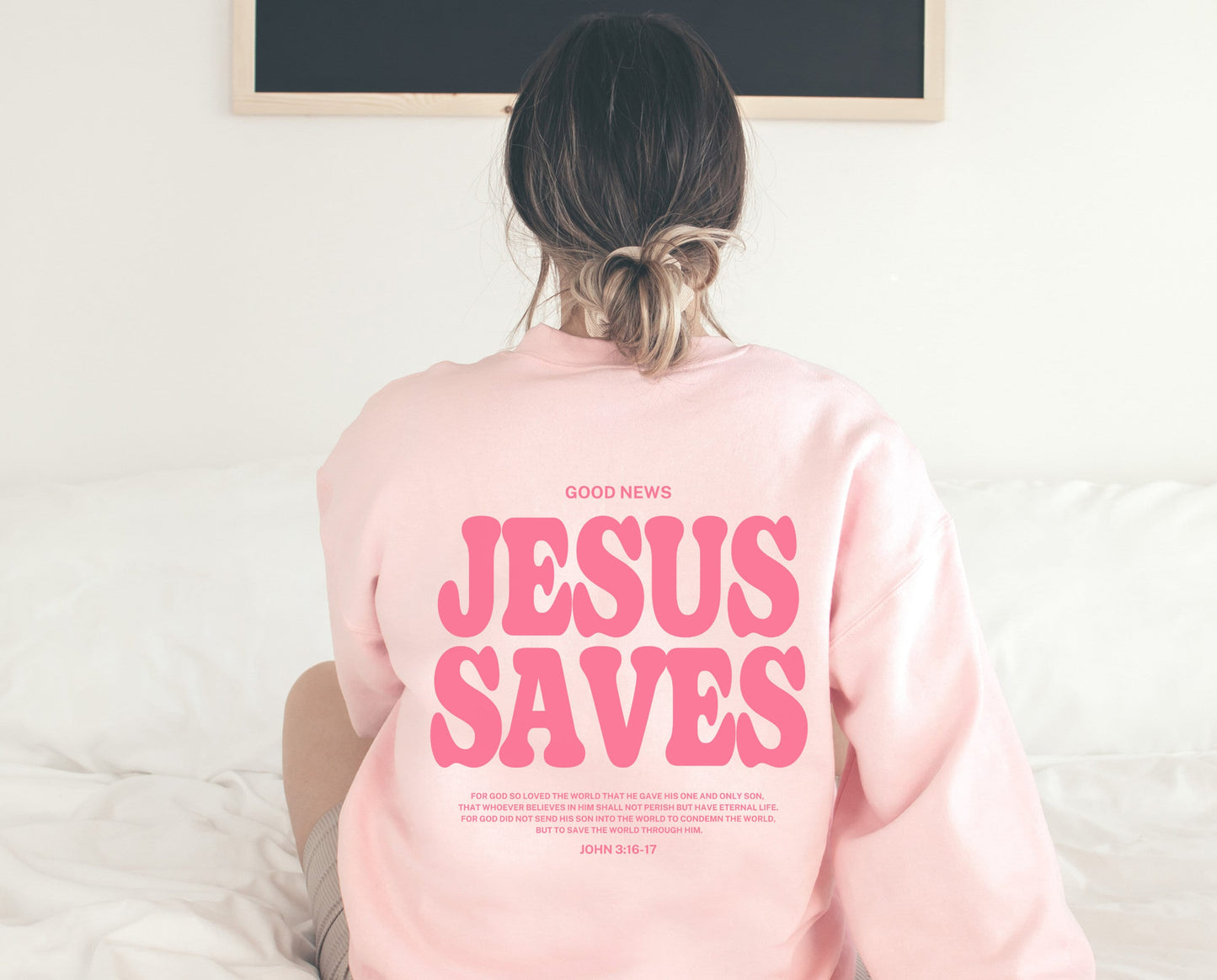 Jesus Saves Sweater