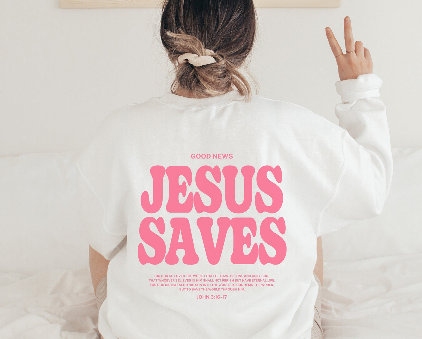 Jesus Saves Sweater