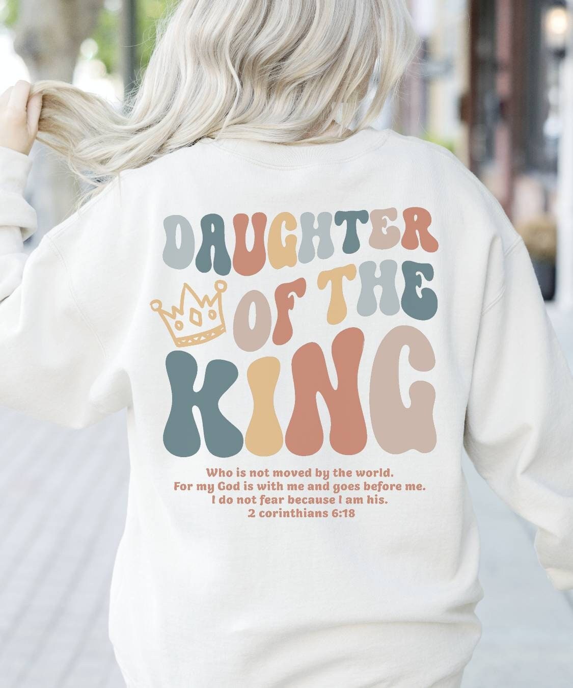 Daughter Of The King Sweater