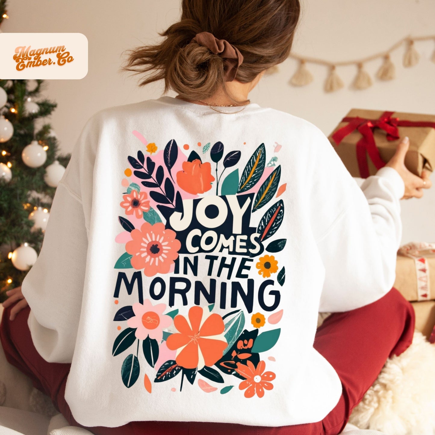 Joy Comes In The Morning Sweater