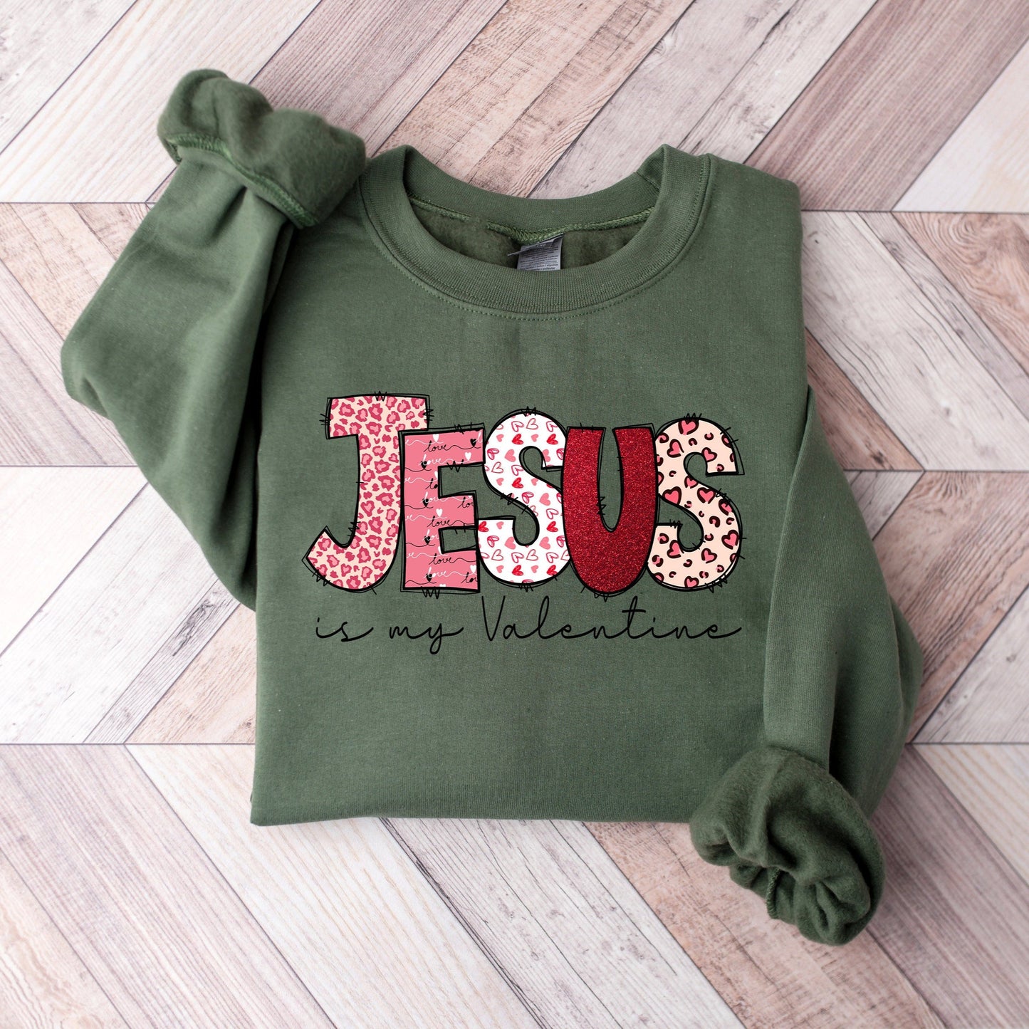 Jesus Is My Valentine Sweater V2