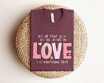 1 Corinthians 16:14 Sweater