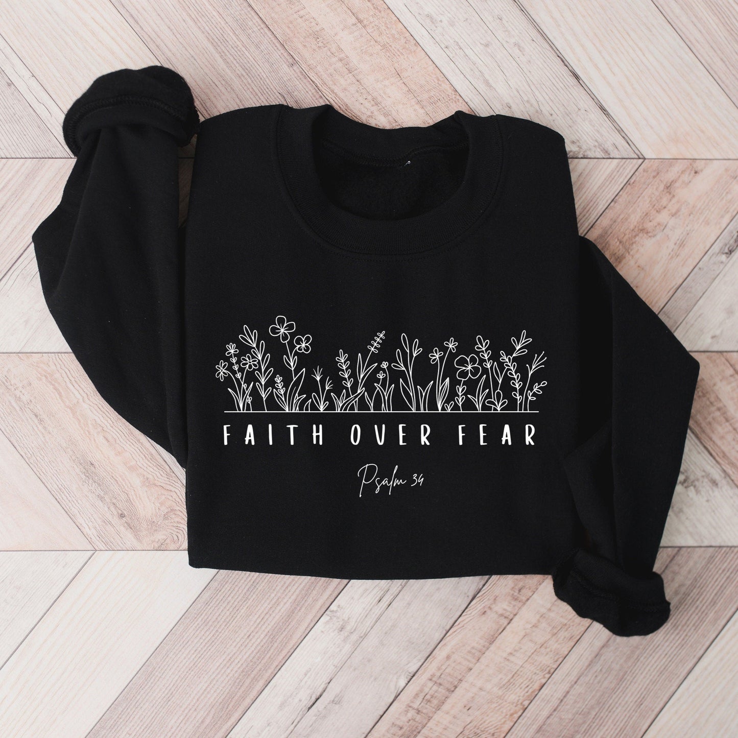 Faith Over Fear Sweater V3