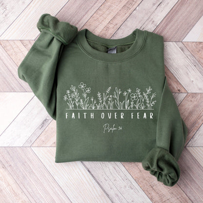 Faith Over Fear Sweater V3