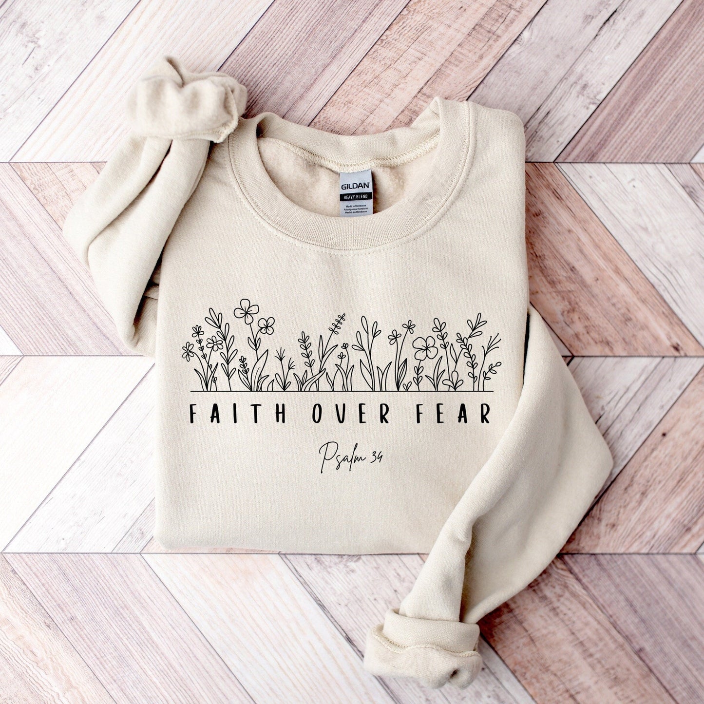 Faith Over Fear Sweater V3