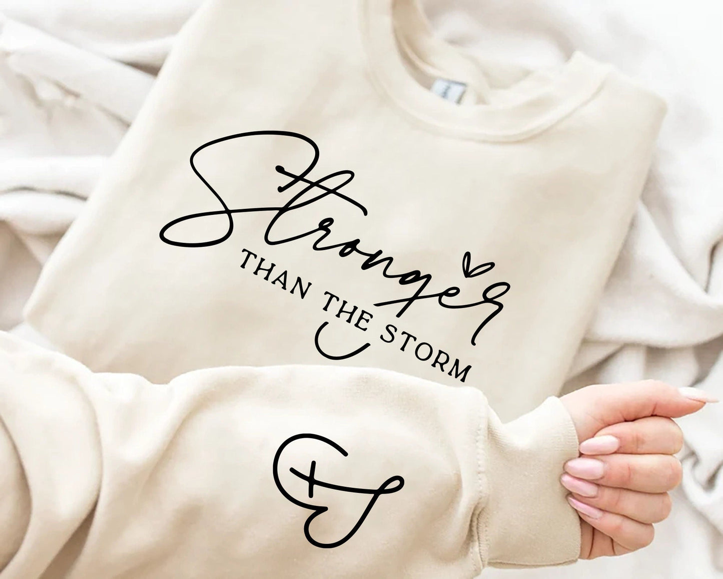 Stronger Than The Storm Sweater