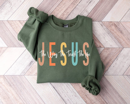 Jesus The Way Sweater