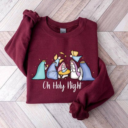 Oh Holy Night Sweater