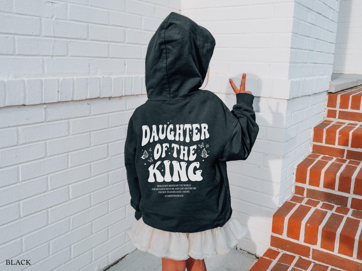 Daughter Of The King Kids Hoodie