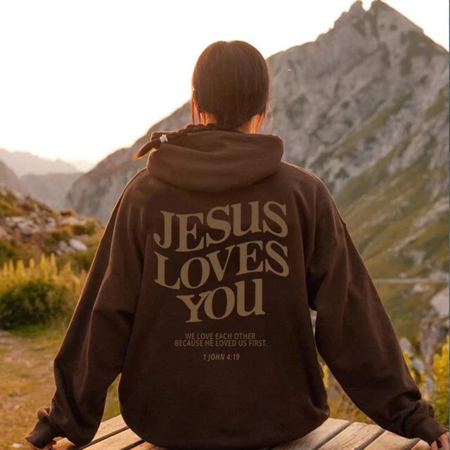 Jesus Loves You Hoodie