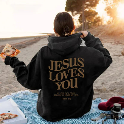 Jesus Loves You Hoodie